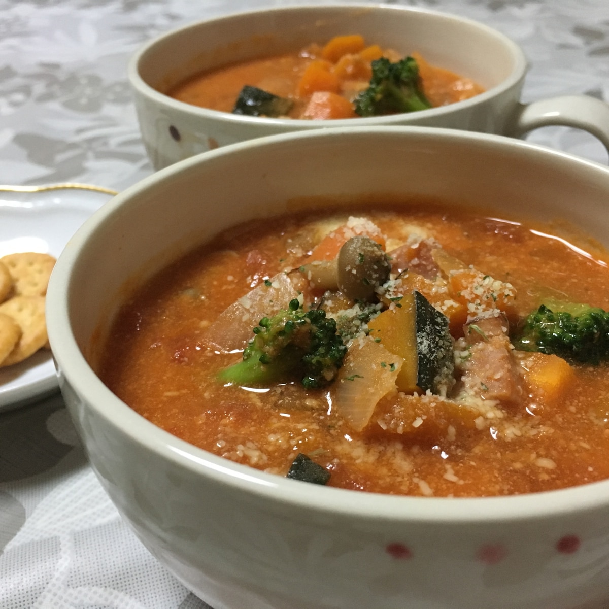 トマト缶で かぼちゃのミネストローネ レシピ 作り方 By ミシェル ラ フランス 楽天レシピ トマト缶で かぼちゃのミネストローネ レシピ 作り方 By ミシェル ラ フランス 楽天レシピ